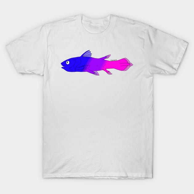 Bisexual T-Shirt by geckohivemind